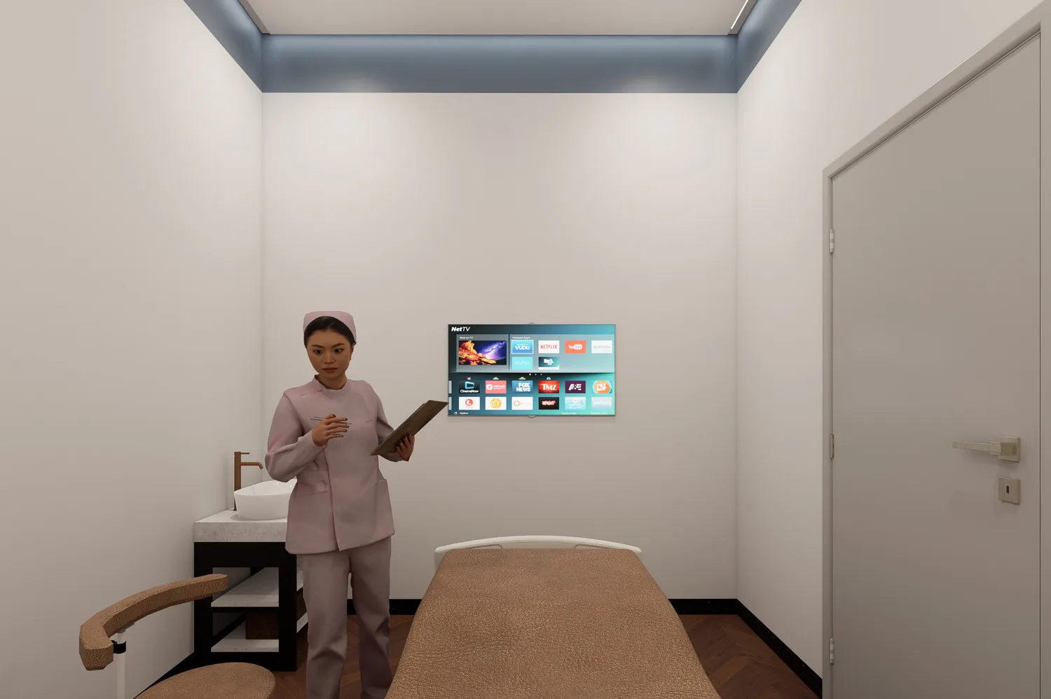 Exam room perspective