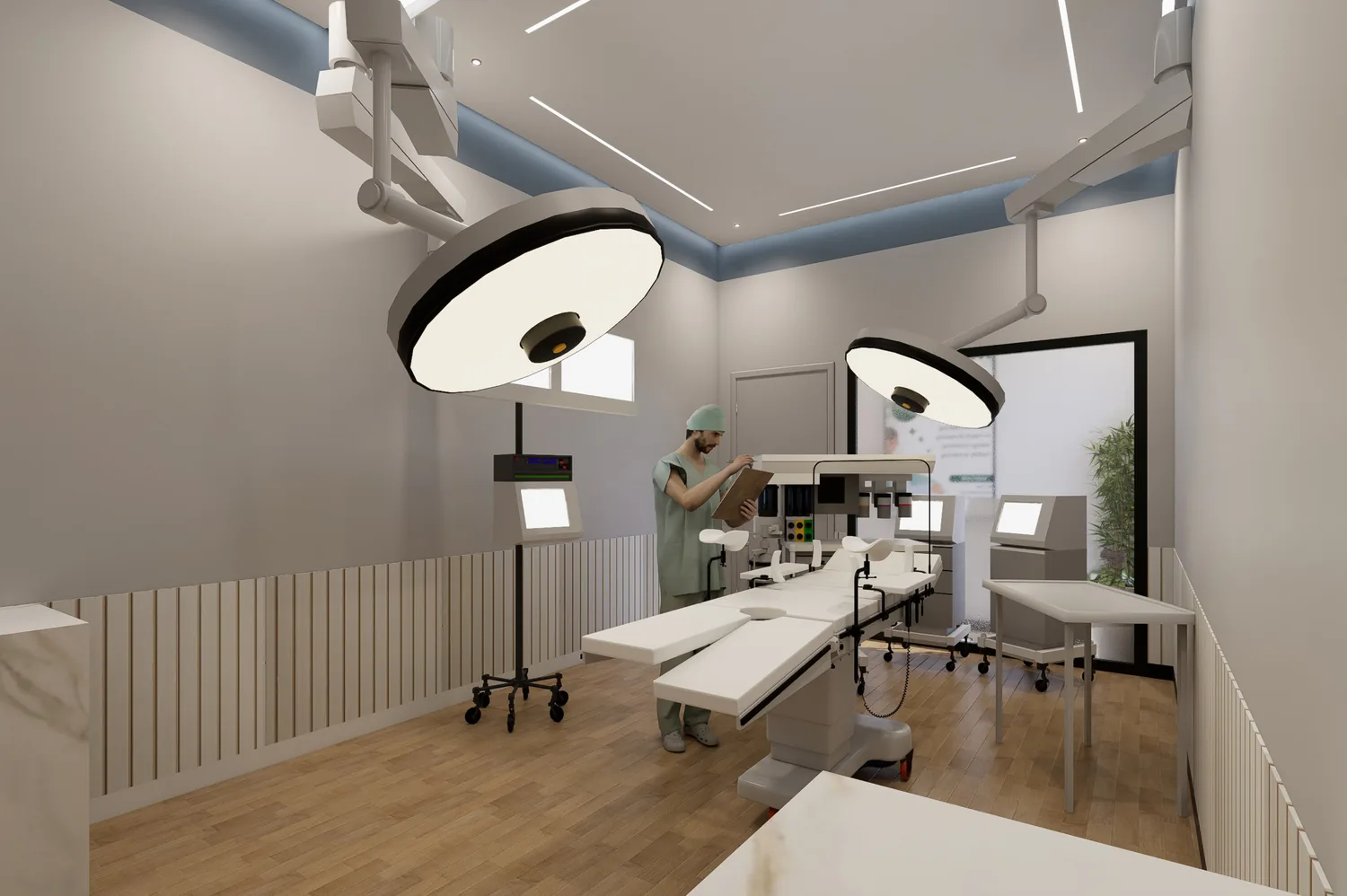 Procedure room alternate view